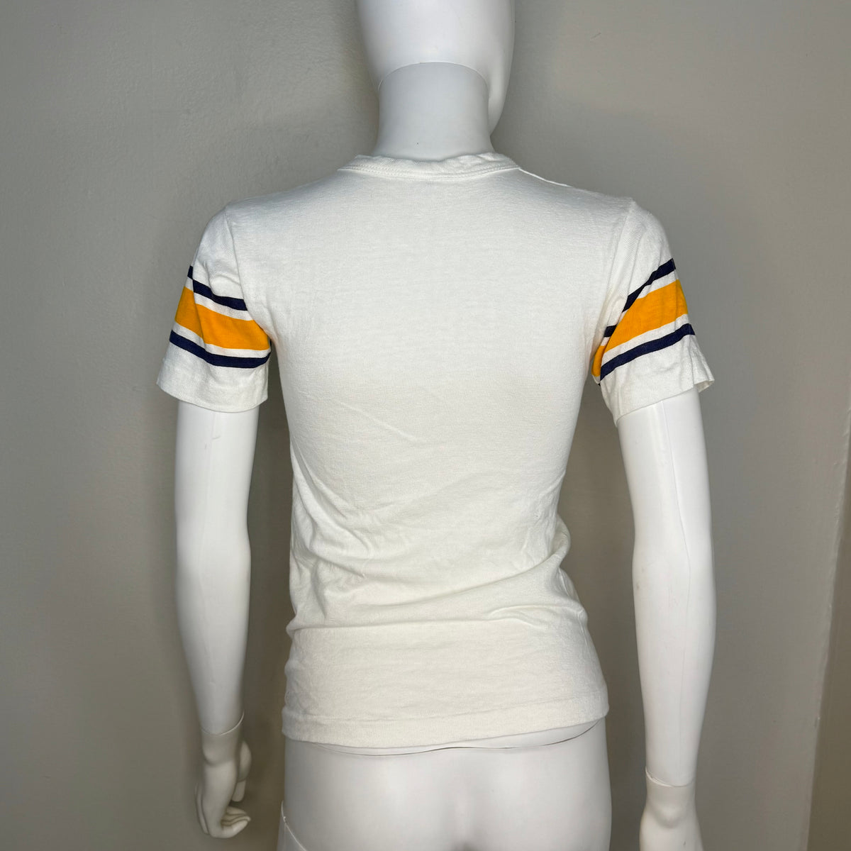 1970s Kids' Holy Cross 72 Jersey T-Shirt, Champion Size Youth Large/Adult XS