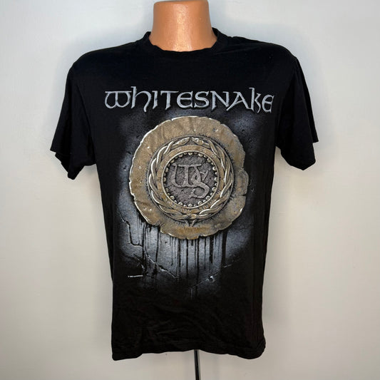 1980s Whitesnake Concert Tour T-Shirt, Invasion of the Snatch Magnets 1987, Spring Ford Size M/L