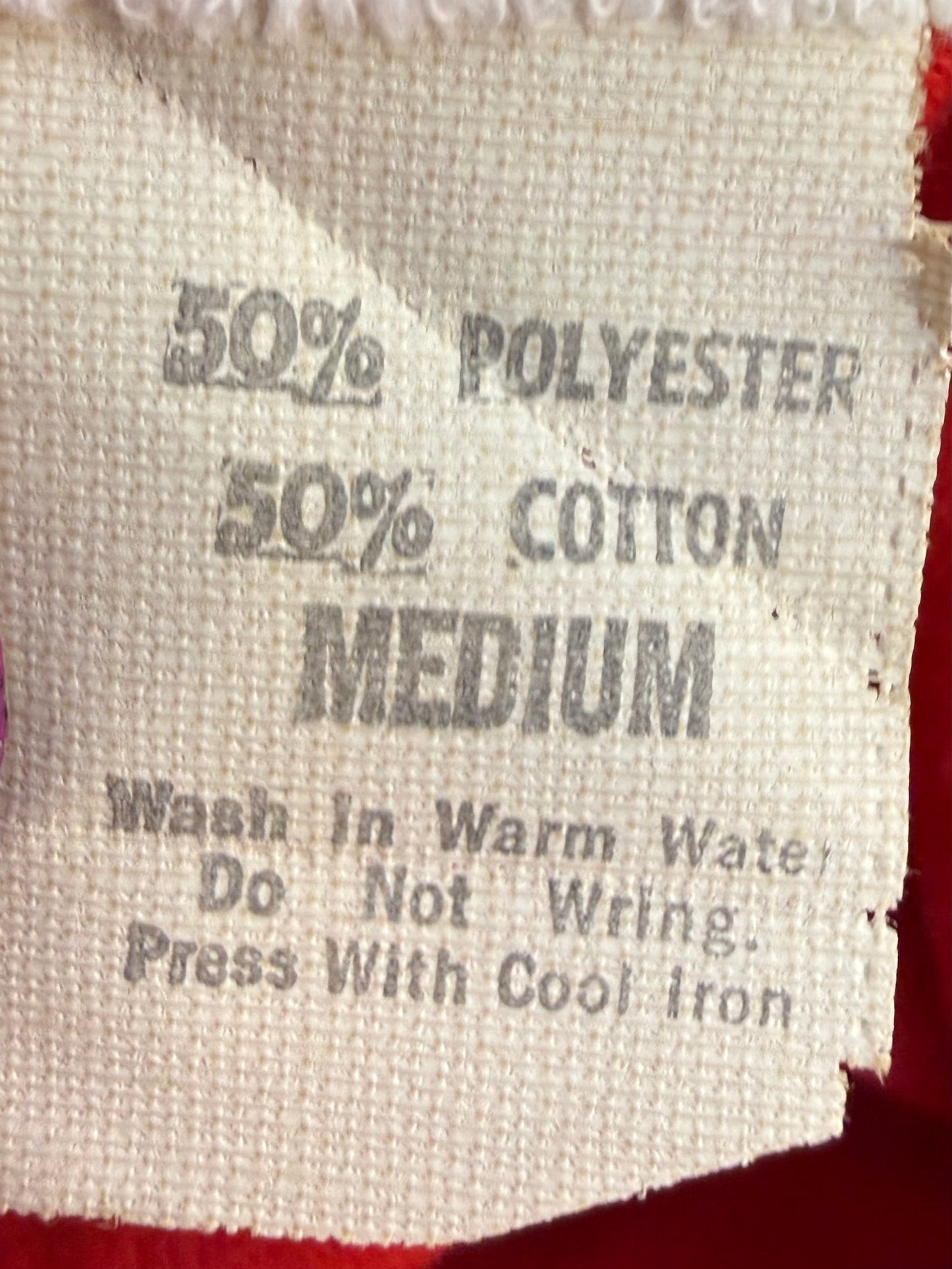 1970s/80s Red Knit Top and Shorts Set with Blue and White Stripes, Size XS-Small, Deadstock