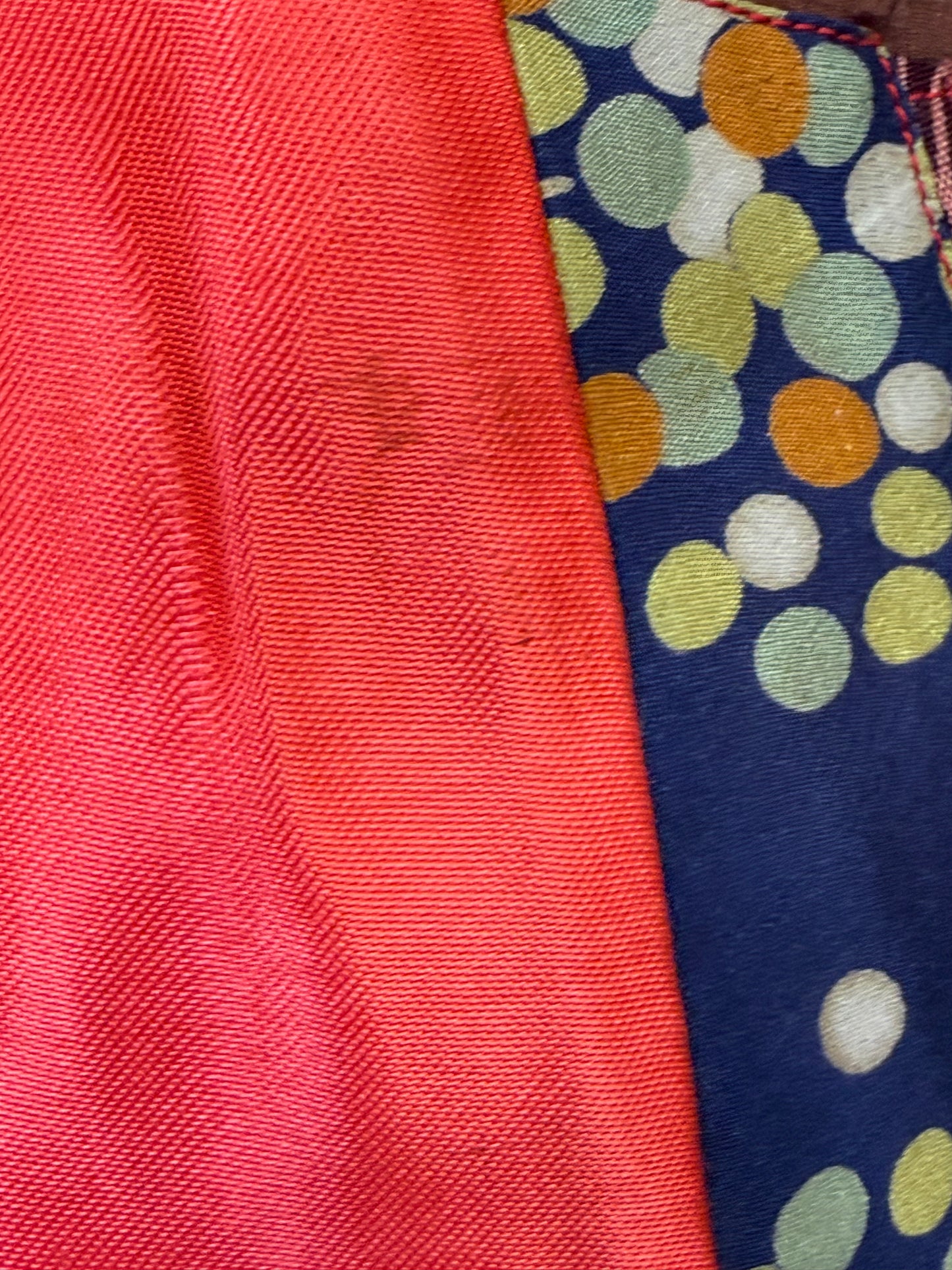 1920s/30s Patchwork Crazy Quilt Robe, Handmade Size XS-Small, Belt with Fringe Trim