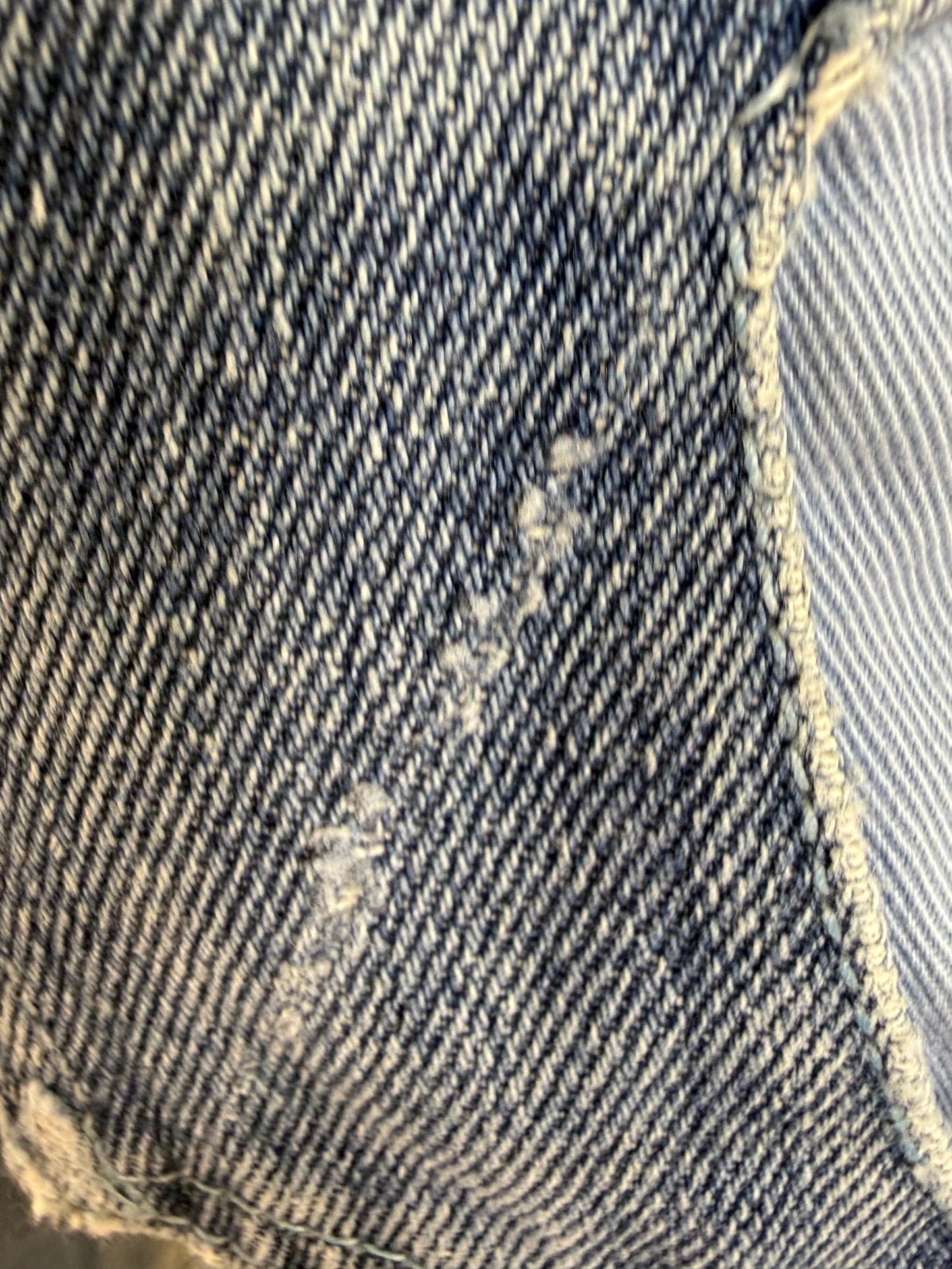 1970s Blue Jeans, High Rise, Straight Leg, Best Made Togs Size 0, 25"x33"
