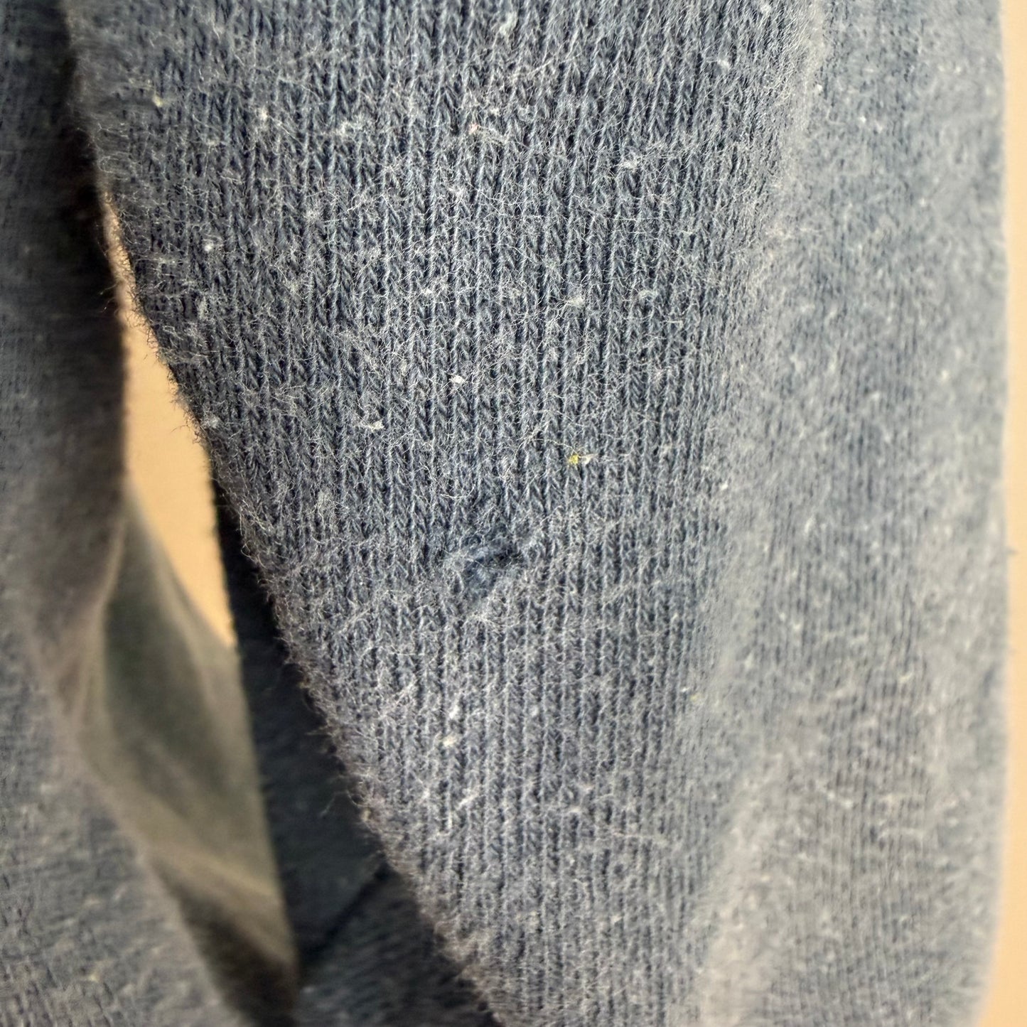 1950s Alpha Delta Pi Sorority Sweatshirt, Faded Navy Blue, Size Medium/Large