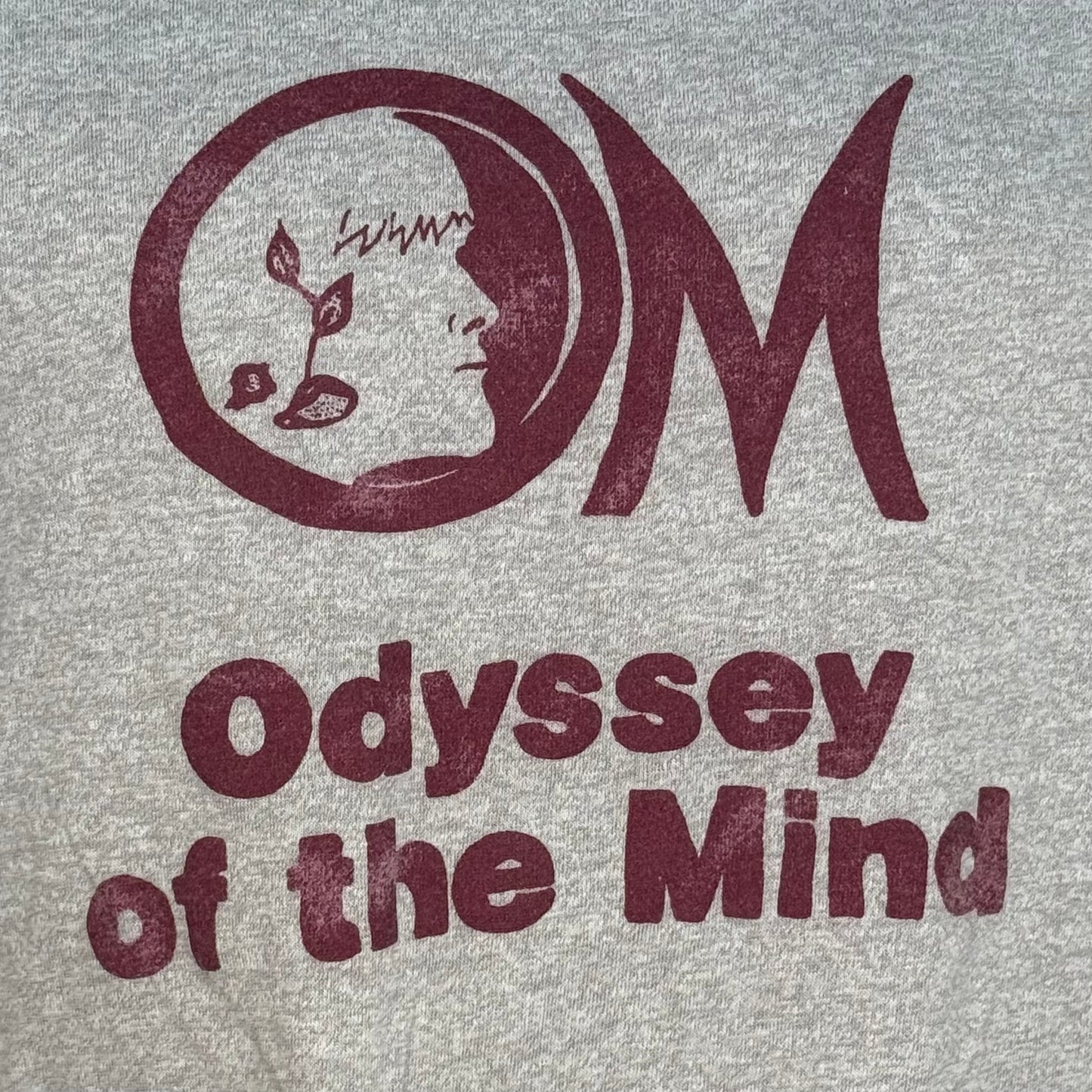 1980s OM Odyssey of the Mind T-Shirt, Collierville High School, Screen Stars Size Medium
