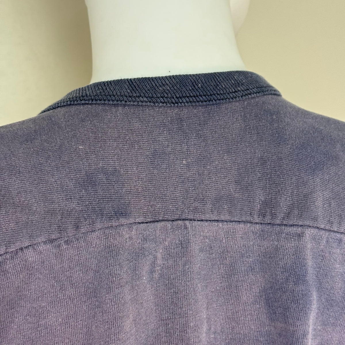 1970s UMAA Blue Cotton Jersey T-Shirt, Russell Athletic Size Small, Distressed