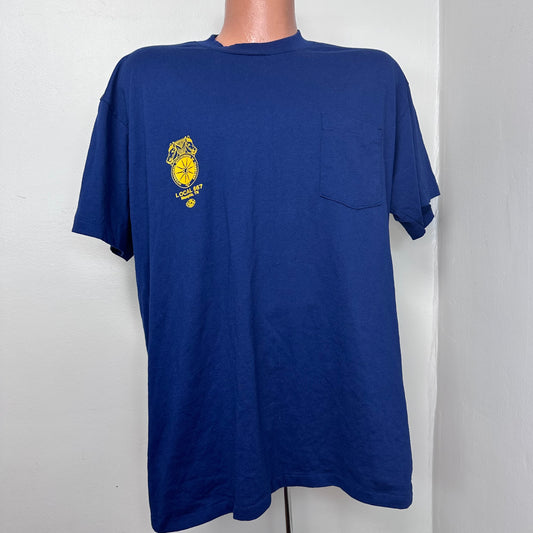 1990s Memphis Local 667 Teamsters T-Shirt, Oneita Pocket Tee Size X-Large