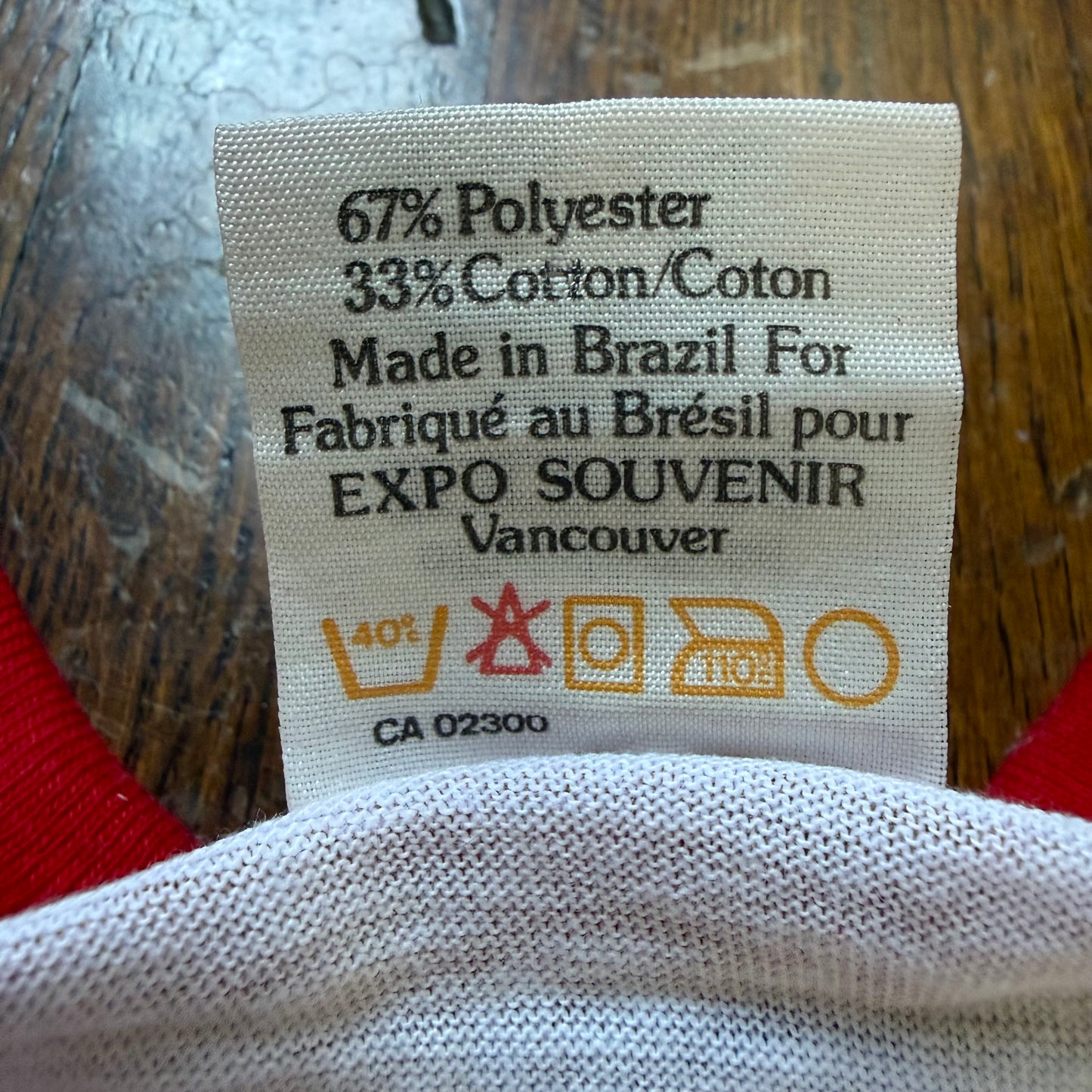 1980s Vancouver Canada Expo 86 T-Shirt, Official Expo 86 Souvenir Size Small, New in Package