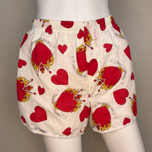 1970s Valentine Boxer Shorts, Jockey Life Slim Guy Size 38, Love Conquers All, Toujours  L'Amour, Valentine’s Day