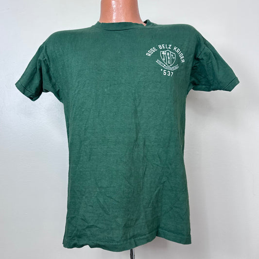 1960s Rose Belz Kriger B’nai B’rith #537 T-Shirt, Champion Size Medium