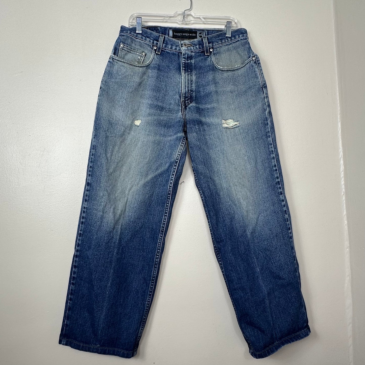 1990s Levi’s Silvertab Baggy Mega Wide Jeans, 33.5"x29.5"