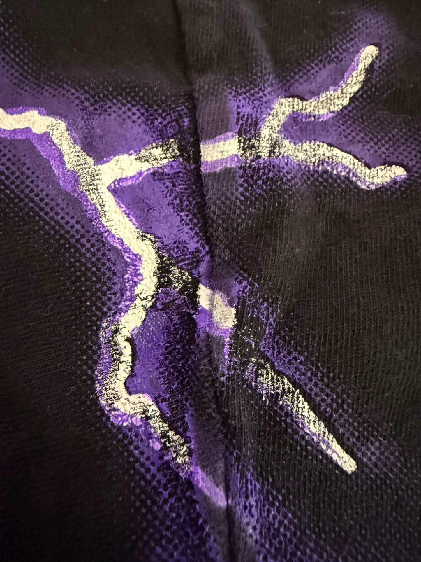 1990s Brooks & Dunn T-Shirt, Electric Rodeo, Lightning All Over Print, Country Music, Kings Tree Classic Size L/XL