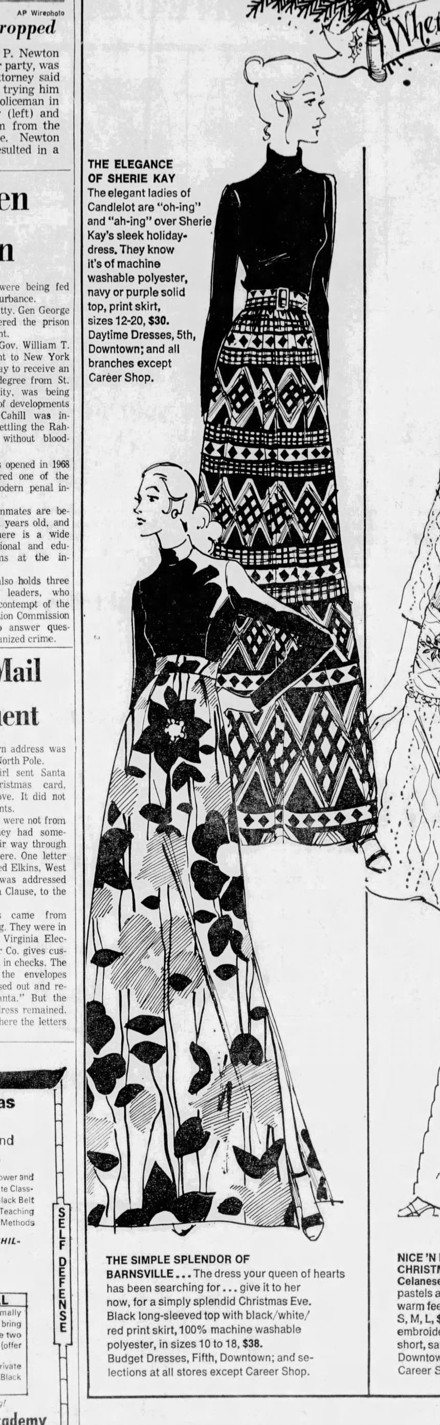 1970s Sleeveless Floral Maxi Dress, Barnsville Size Medium