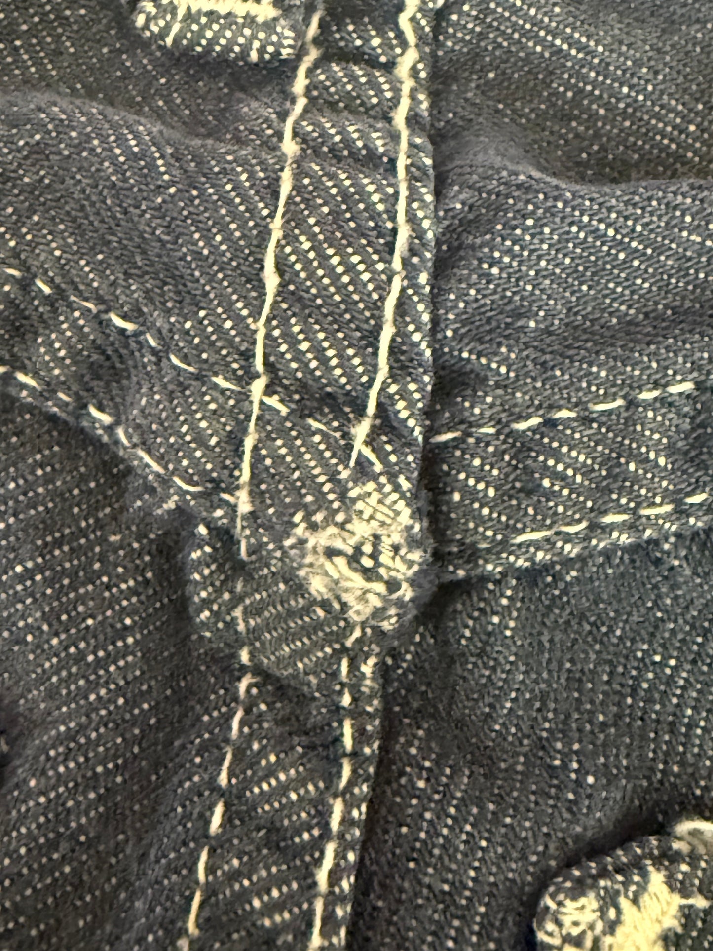 1960s Kids’ Blue Jean Cut Off Shorts, Mann Ranch Tex’N’Jeans Size 3 Slim, A Cone Mills Fabric, Selvedge Denim