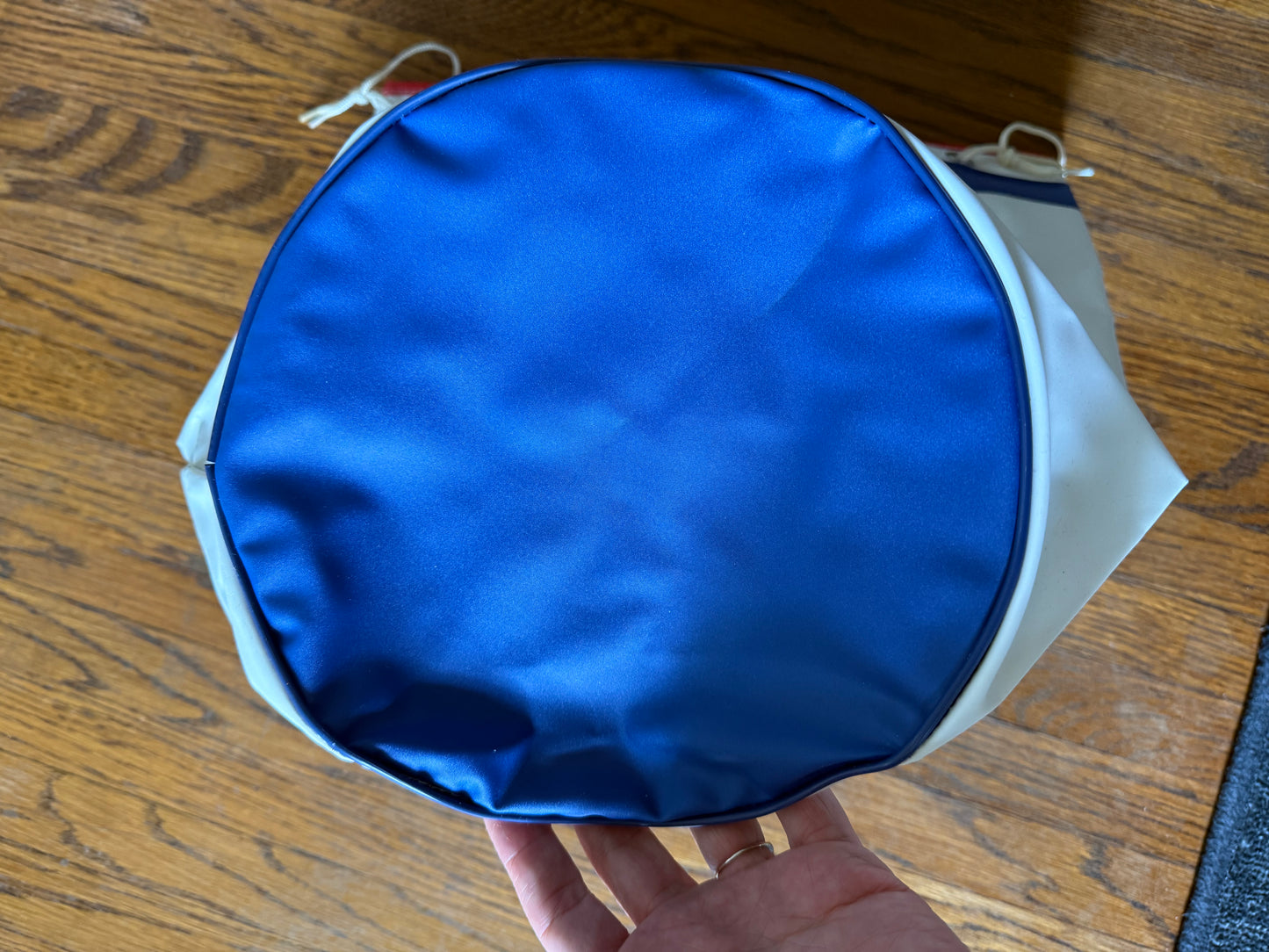1970s Coppertone Sunscreen Beach Bag, Don’t be a Pale Face, 1972 Summer Olympics Promo, Robert Manufacturing, Pool Tote