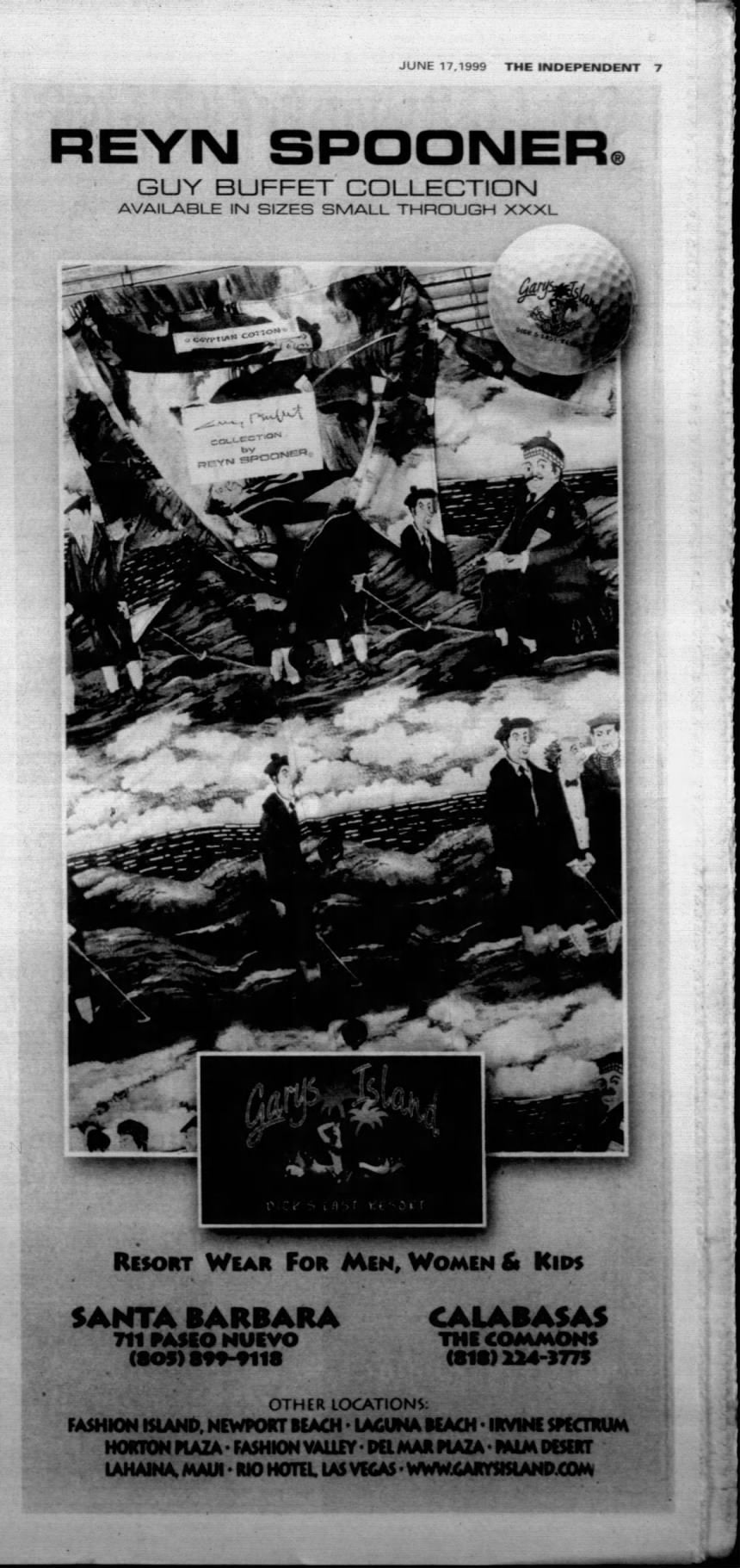 1990s Hawaiian Shirt, Guy Buffet Collection by Reyn Spooner Size XXL, The Cliff