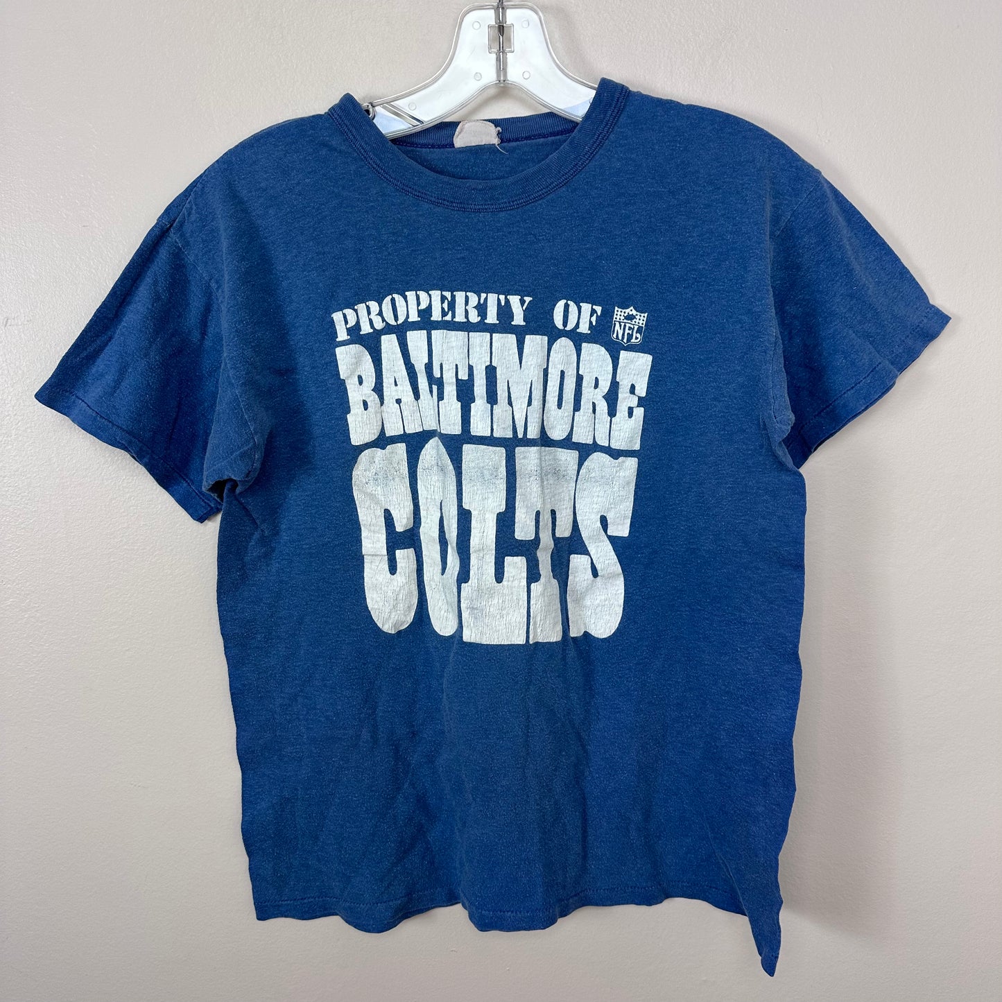 1950s/60s Baltimore Colts T-Shirt, Sportswear Size Small