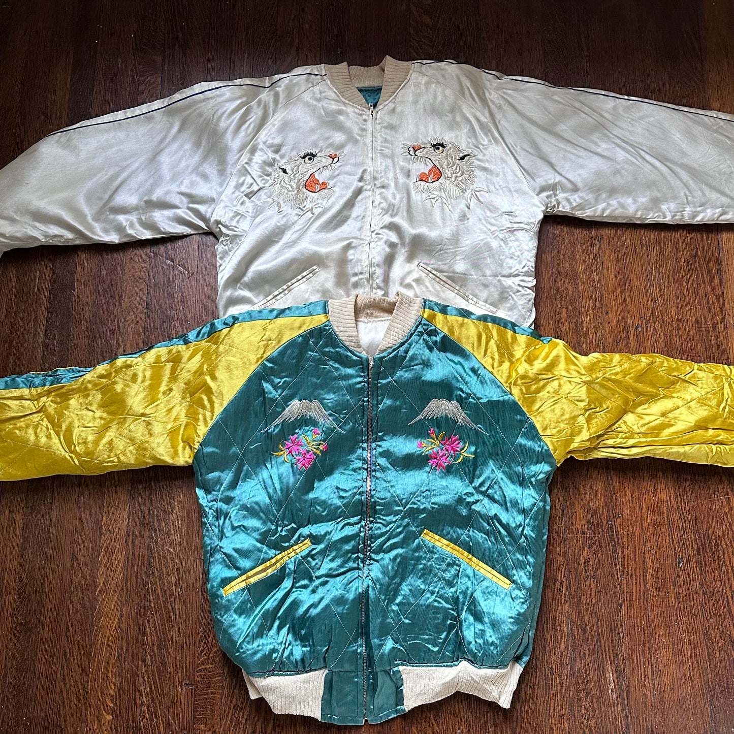 1940s Japanese Souvenir Reversible Jacket, Sukajan Japan