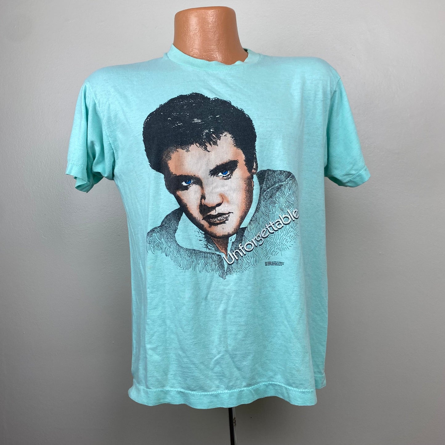 1980s Elvis “Unforgettable” T-Shirt, Screen Stars Size Medium