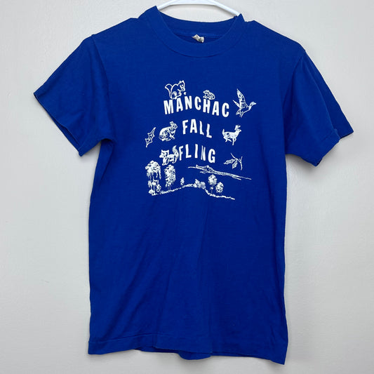 1980s Manchac Fall Fling, Screen Stars Size Small