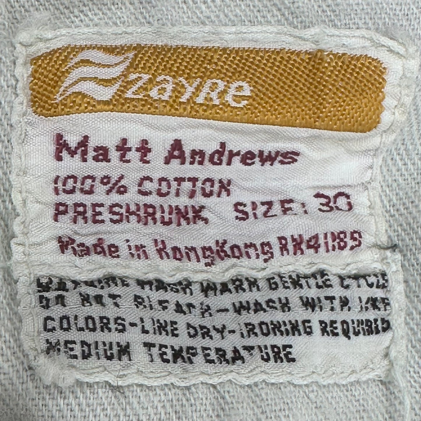 1970s Cut Off Blue Jean Shorts, Zayre Matt Andrew’s, 29.5" Waist