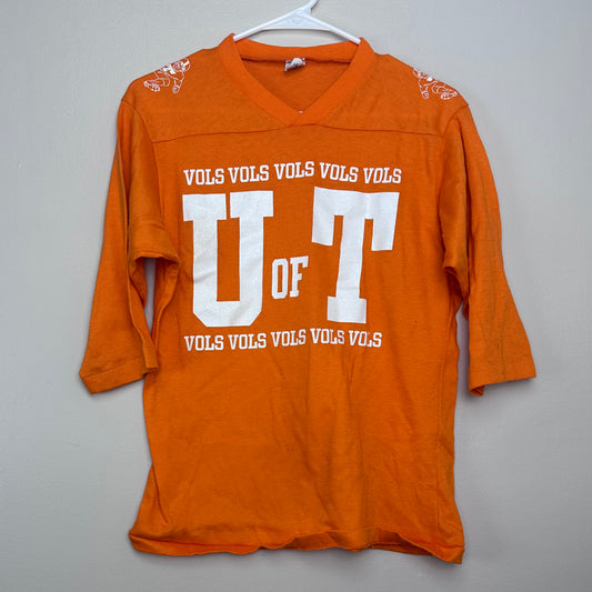1970s University of Tennessee Vols Football T-Shirt, Artex Size M
