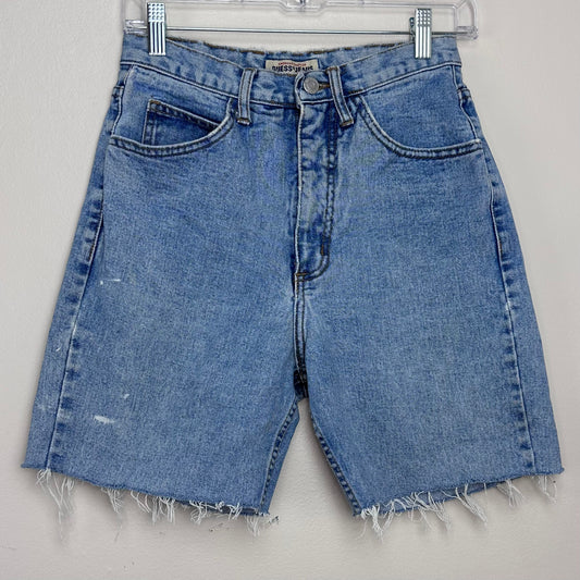 1990s Cut Off Jean Shorts, Guess, 26.5" Waist