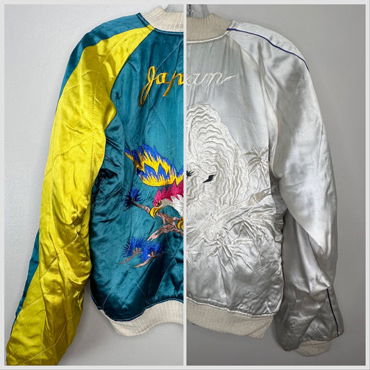 1940s Japanese Souvenir Reversible Jacket, Sukajan Japan