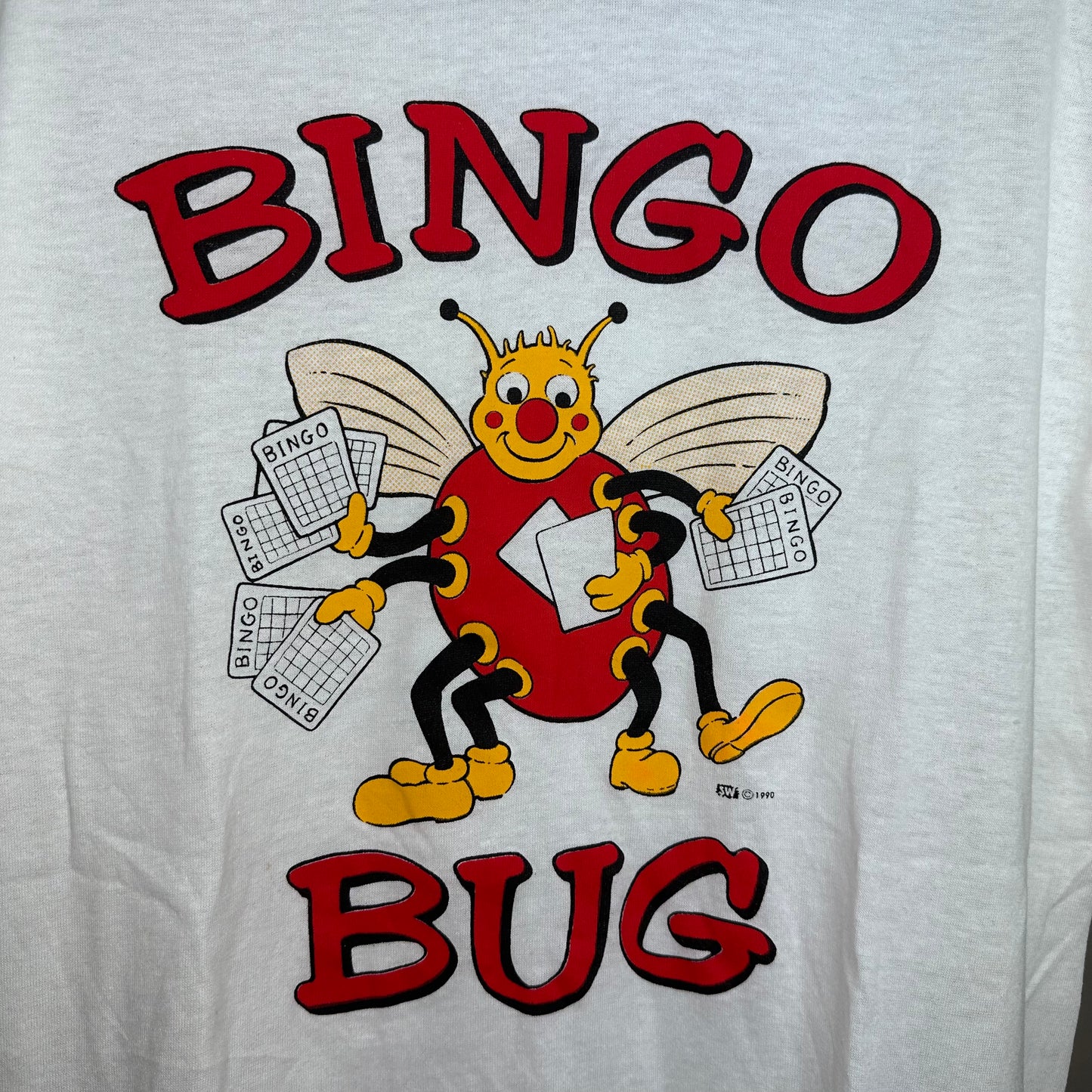 1990s Bingo Bug T-Shirt, Size Medium