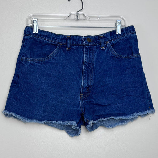 1970s/80s Blue Jean Cut Offs, Activewear, 32" Waist