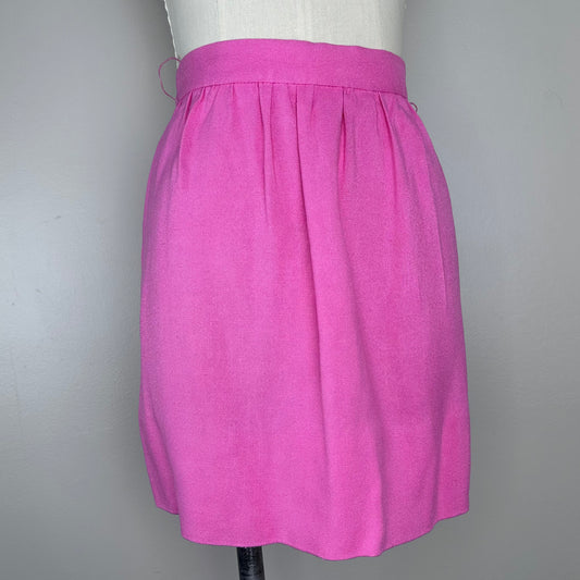 1960s/70s Bright Pink Mini Skirt, Y.E.S. From California