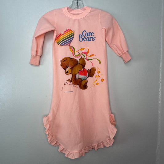 1980s Care Bears Nightgown, Kids Size 4/5, Tenderheart