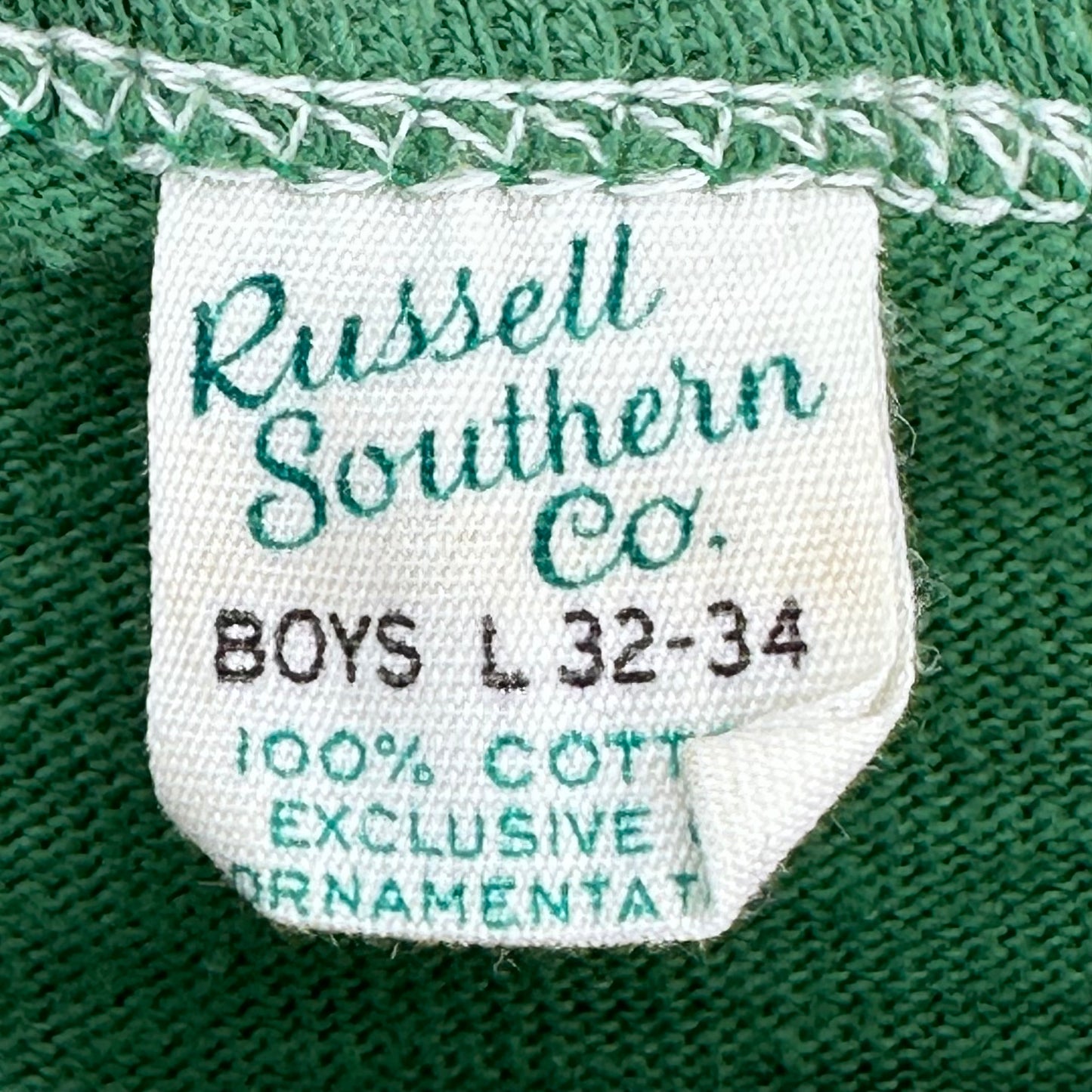 1950s Cougars T-Shirt, Russell Southern Co Size Youth Medium/Adult XXS, Dekalb Federal