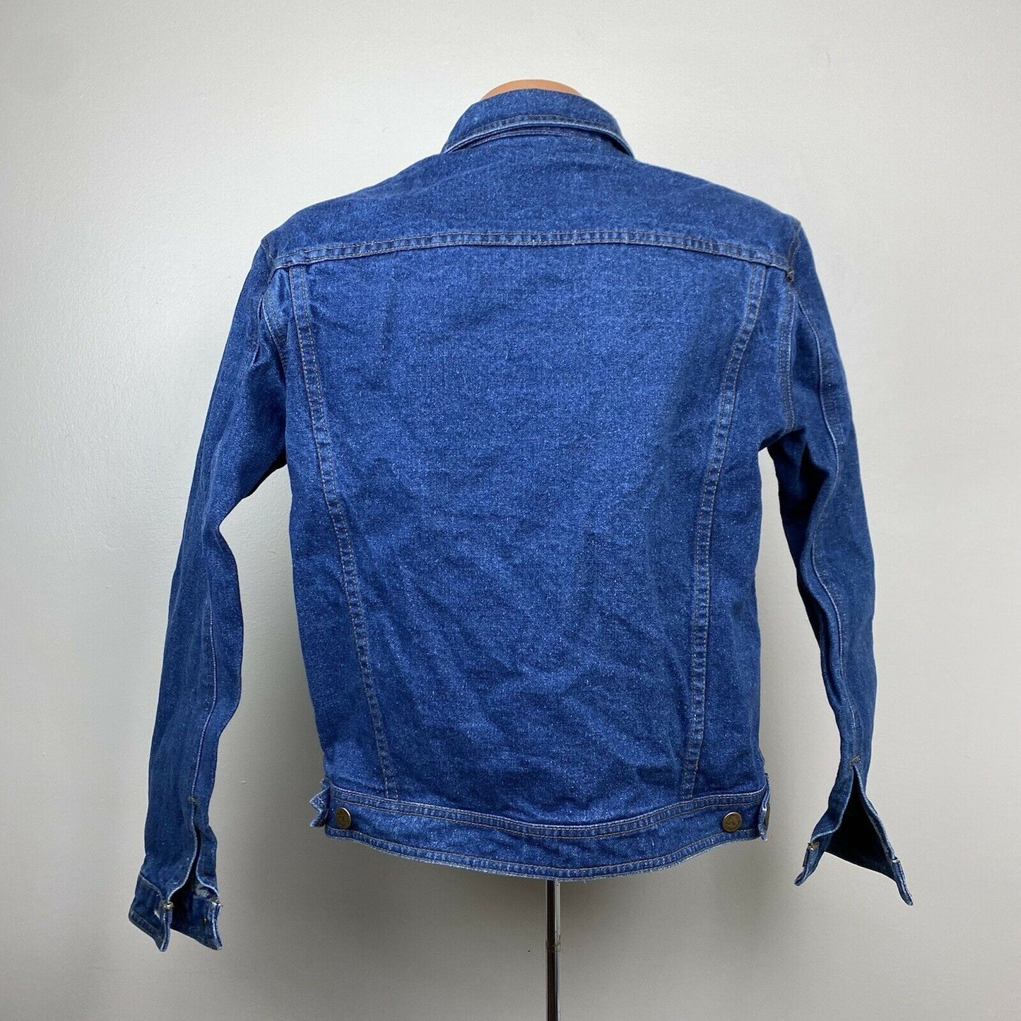 1980s Denim Jacket, Jordache Size S/M, Blue Jean Trucker