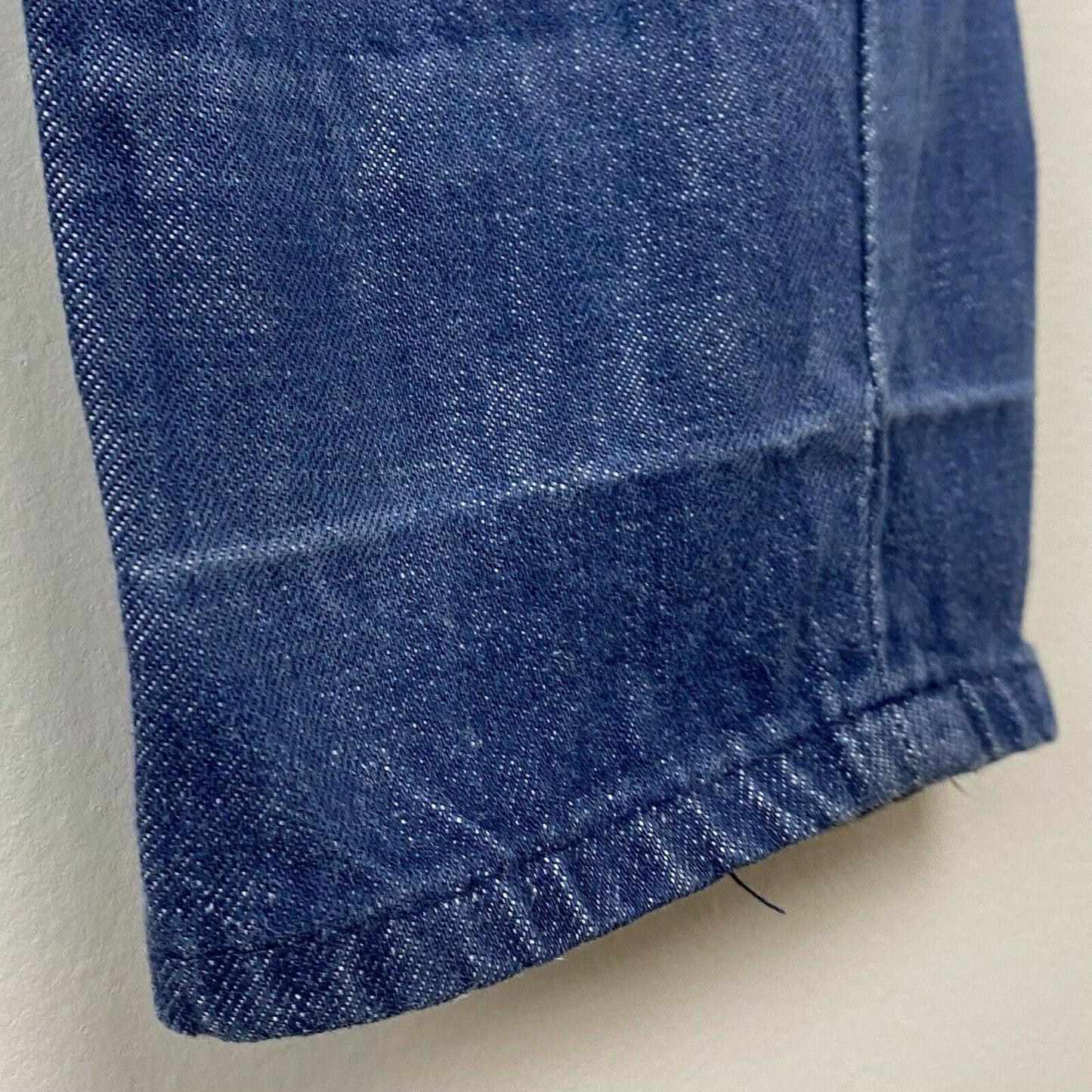 1950s Foremost Selvage Denim Blue Jeans, 26x27.5, JC Penney, Old Mend