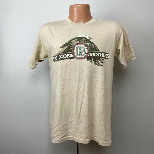 1970s The Doobie Brothers T-Shirt, Pro Tees Size Medium, Concert Tee