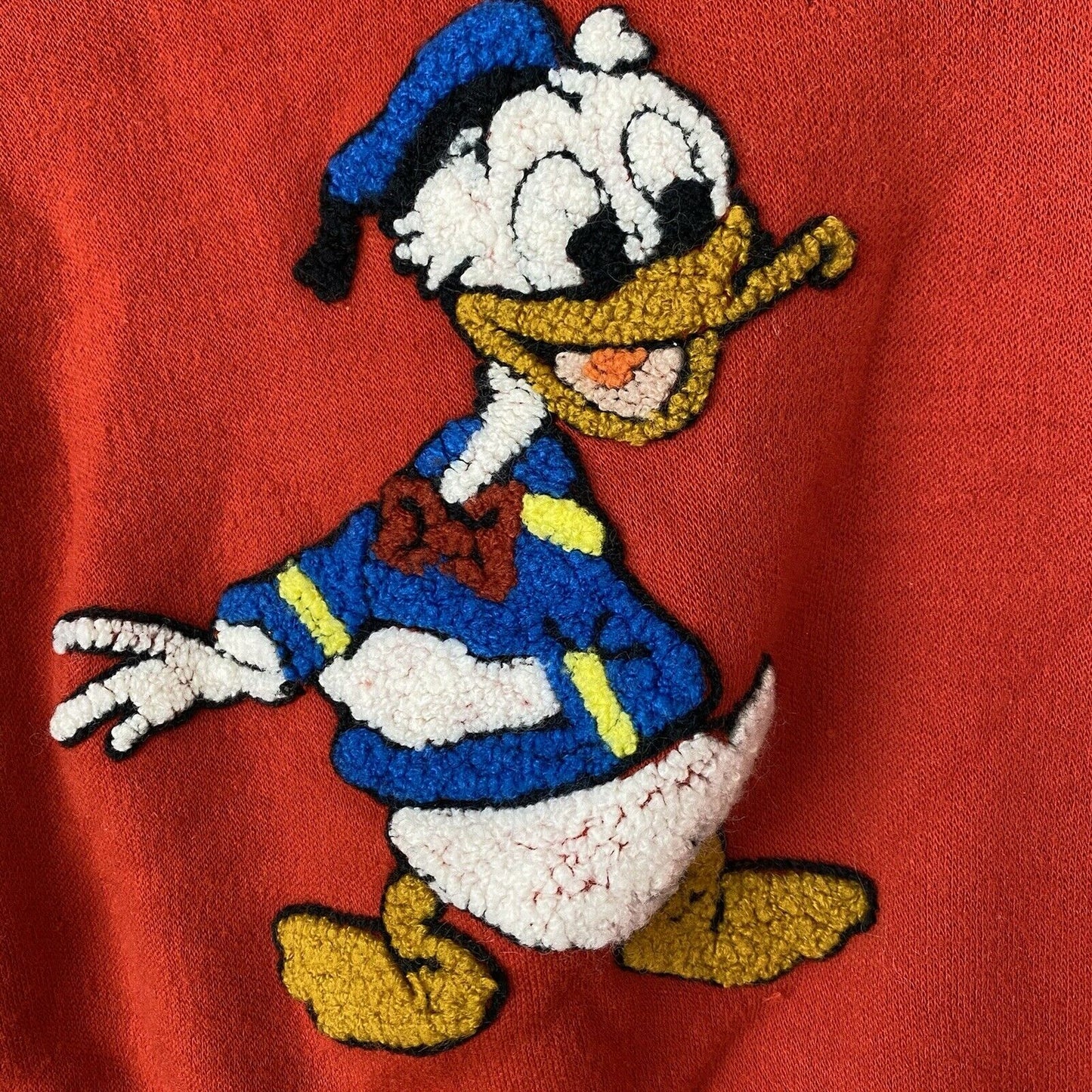 1970s Donald Duck Sweatshirt, Kids Size 4t, Walt Disney