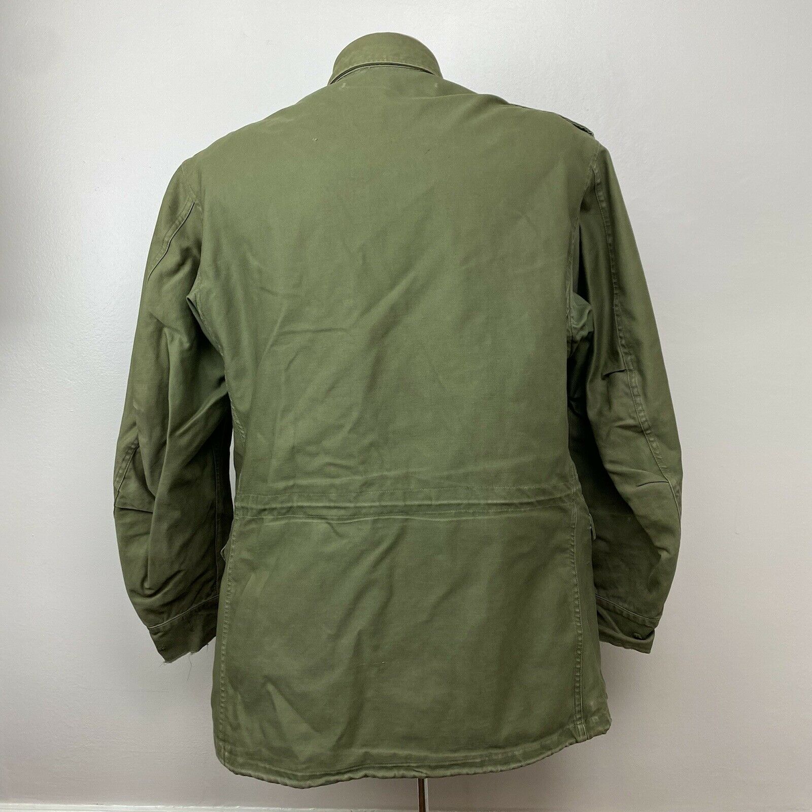 Vintage 1950s/60s M-1951 OG107 US Military Field Jacket, Small, Vietnam selling War Era