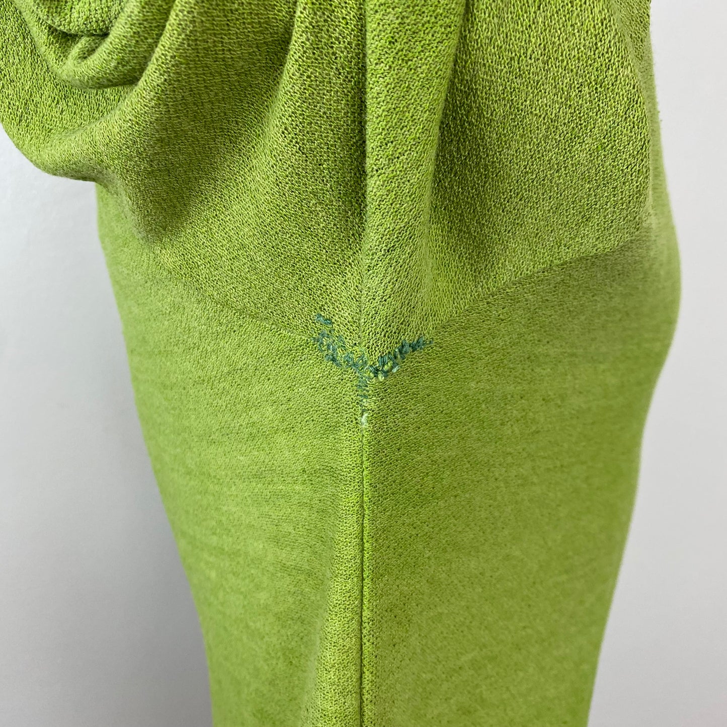 1960s Distressed Green Pocket T-Shirt, Size Medium