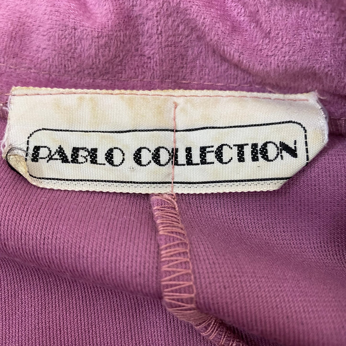 1980s Lavender Velveteen Jacket, Pablo Collection, Size XS/S