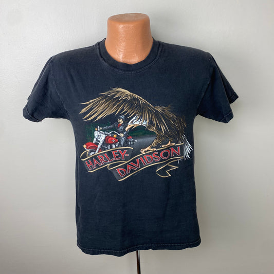 Y2K Harley Davidson T-Shirt, Size Small, Bumpus Jackson, TN, RK Stratman 2001