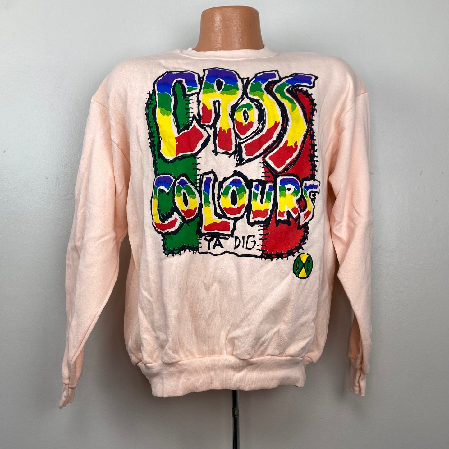 1990s Cross Colours Ya Dig Sweatshirt, Size XL