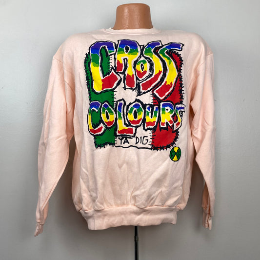 1990s Cross Colours Ya Dig Sweatshirt, Size XL