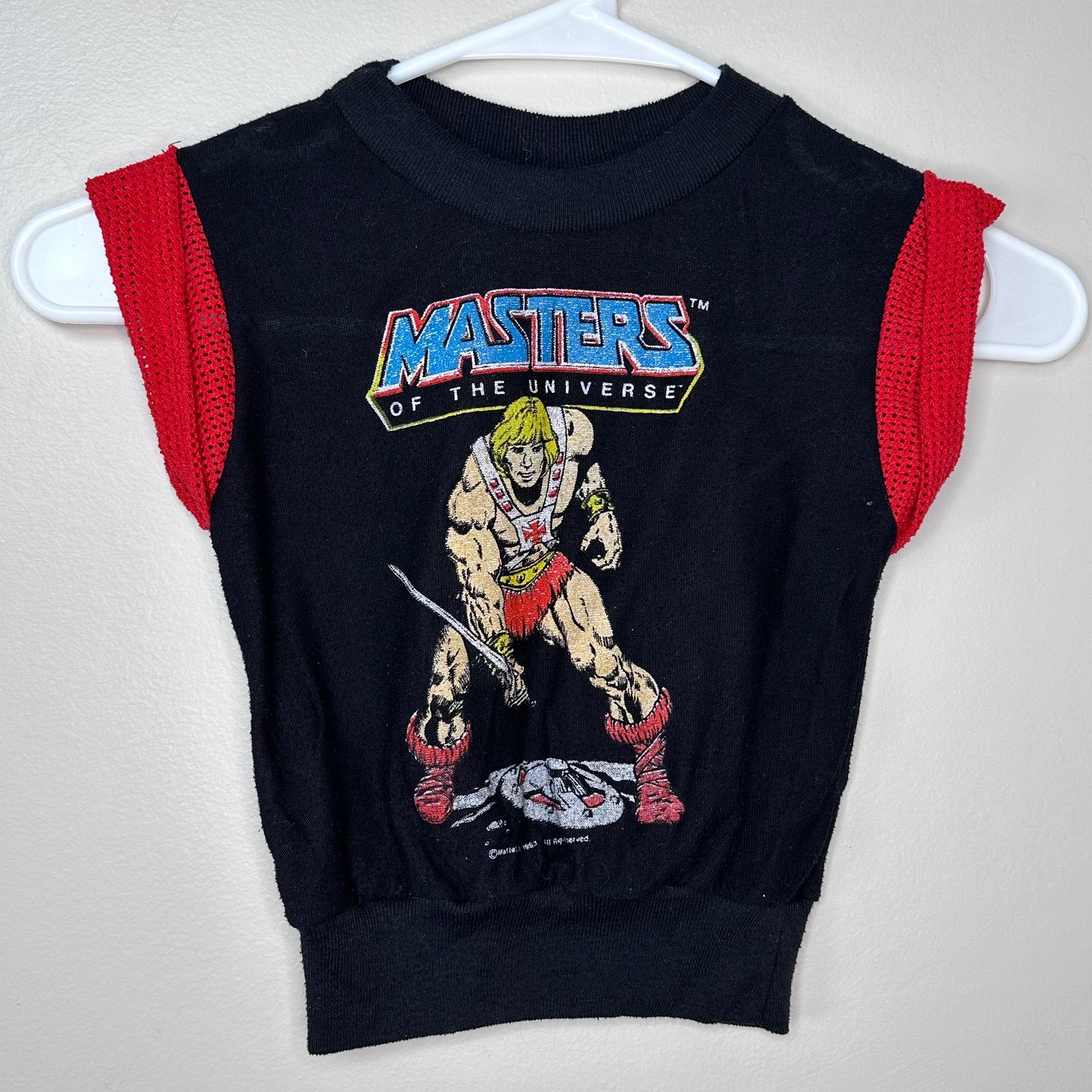 1980s Masters of the Universe T-Shirt, Kids Size 4T, He-Man