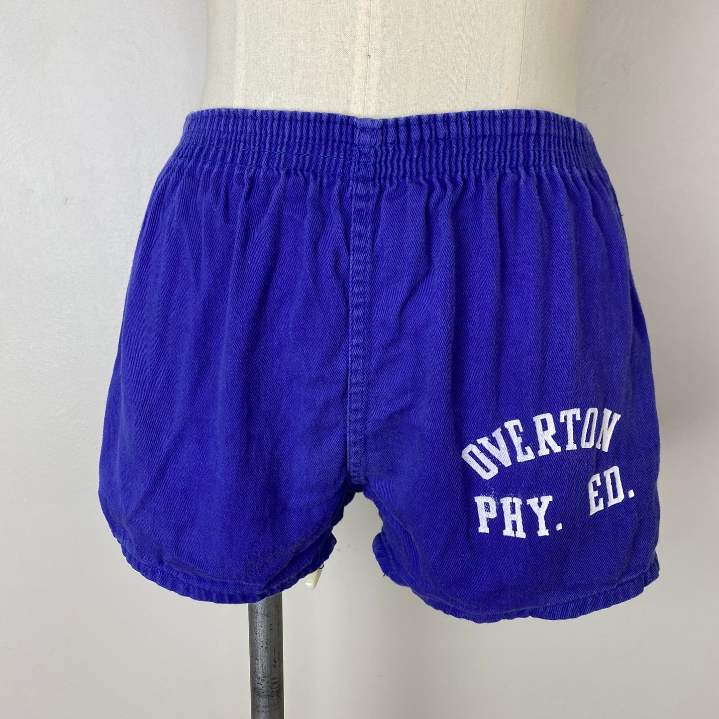 1960s Gym Shorts, Overton Phys Ed, Size XS/S