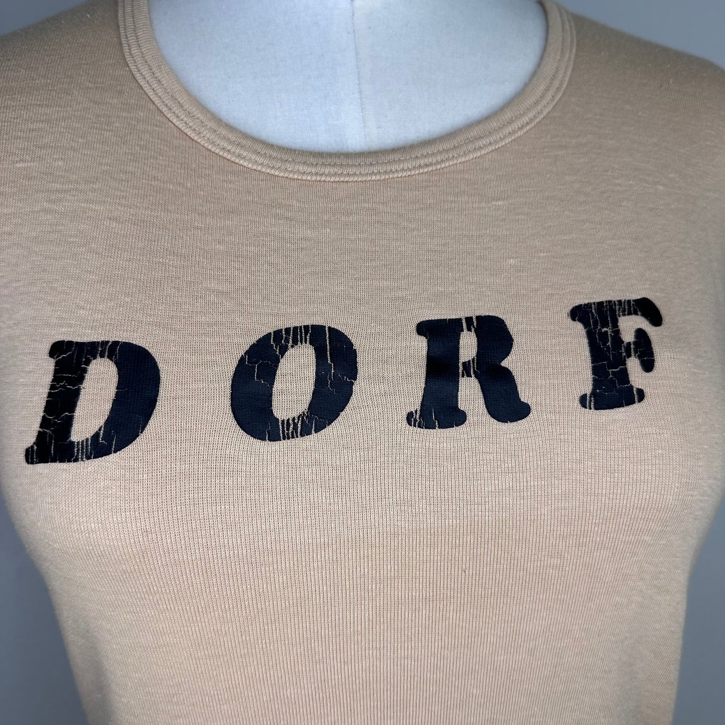 1970s DORF French Cut T-Shirt, Size Small