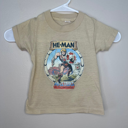 1980s He-Man T-Shirt, Kids Size 2/3, Masters of the Universe