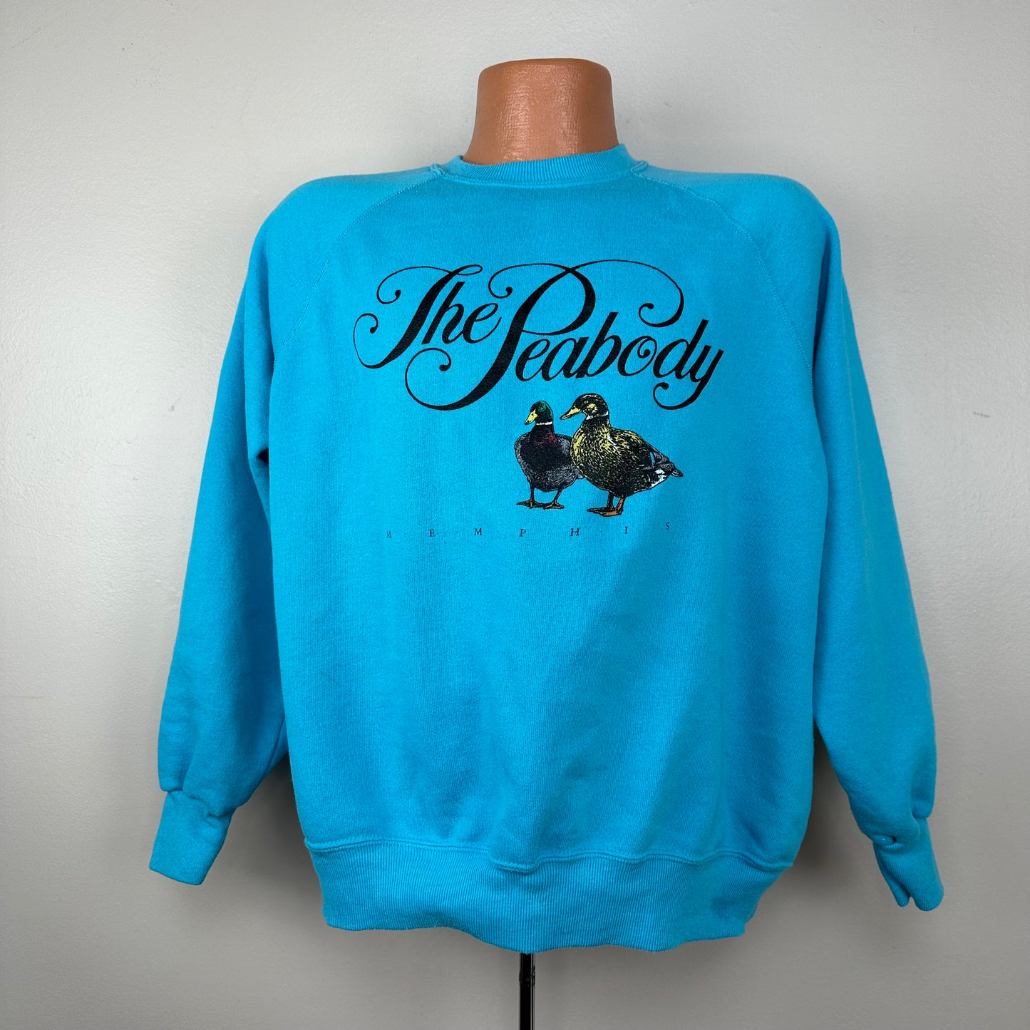 1990s Peabody Hotel Ducks Sweatshirt, Size XL, Memphis, TN