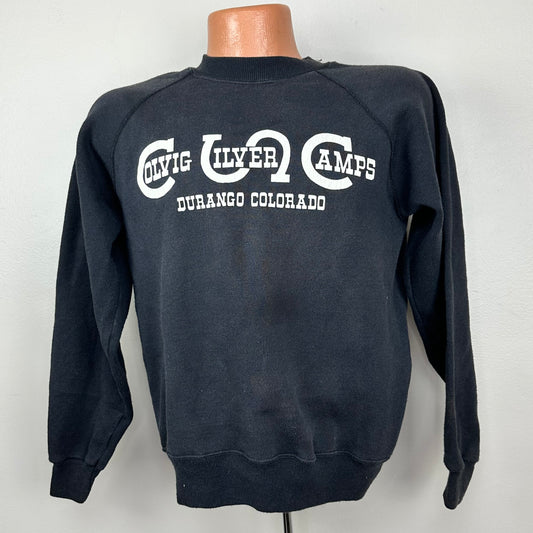 1990s Colvig Silver Camps Sweatshirt, Size Medium, Durango Colorado
