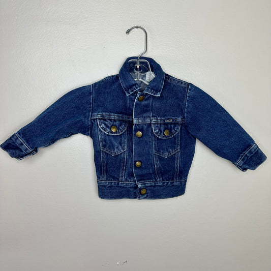 1980s/90s Kids Denim Jacket, Rustler Size 18m