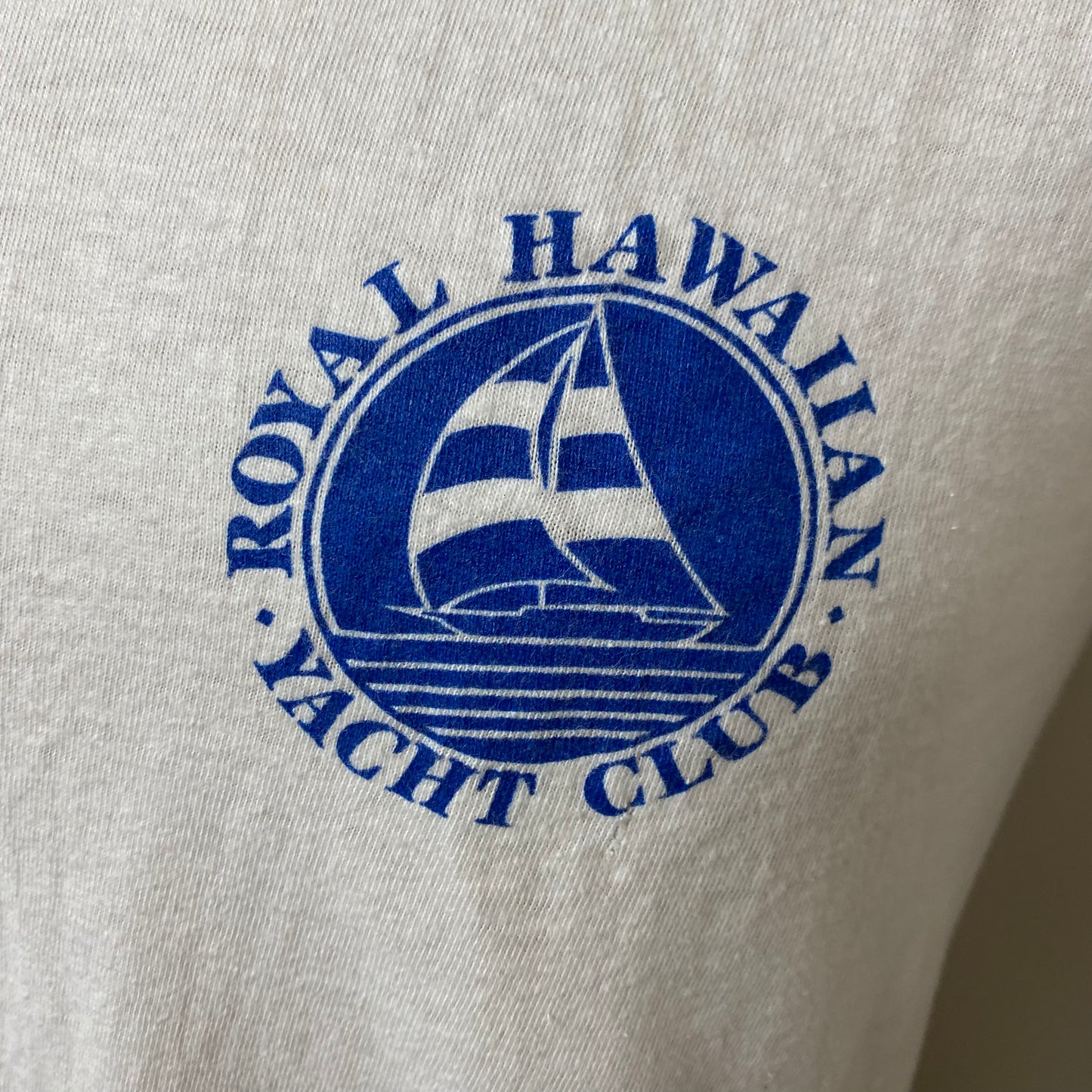 1980s Royal Hawaiian Yacht Club T-Shirt, Stedman Size S/M