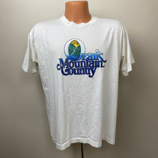 1980s Ozark Mountain Country T-Shirt, Screen Stars Best Size L/XL